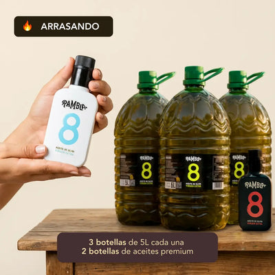 Pack Ahorro familiar - 3 garrafas 5L y 2 premium